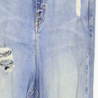 Topshop Womens Blue   Skinny Jeans Size 28 L28 in