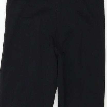 Marks and Spencer  Womens Black Ikat  Cropped Leggings Size S