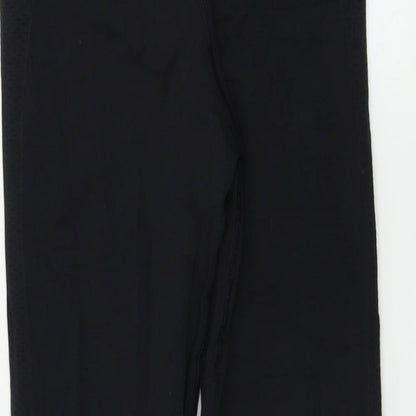 Marks and Spencer  Womens Black Ikat  Cropped Leggings Size S