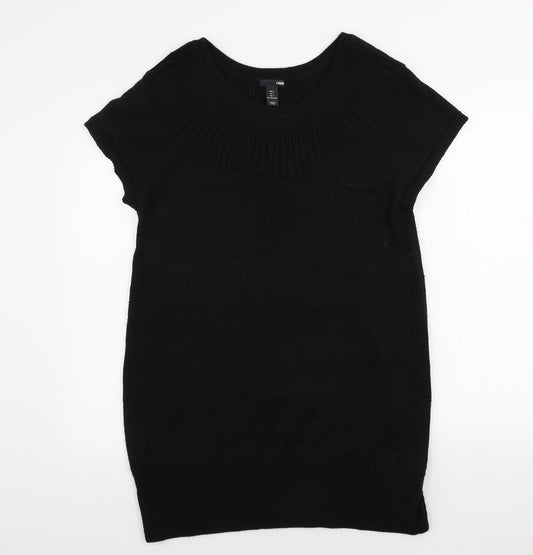 Womens UK Size L H&M Black Pullover Jumper