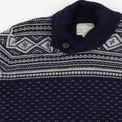 Burton  Mens Blue   Pullover Jumper Size M