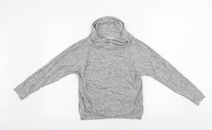 H&M  Girls Grey   Pullover Jumper Size 10-11 Years