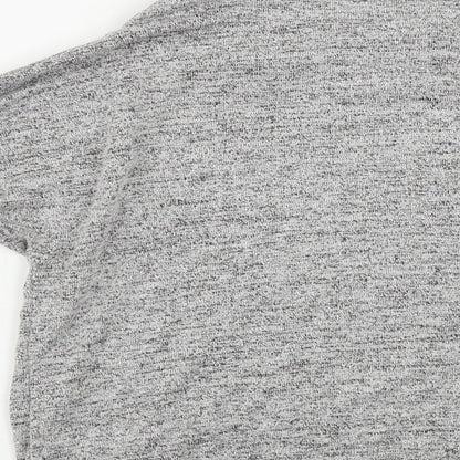 H&M  Girls Grey   Pullover Jumper Size 10-11 Years