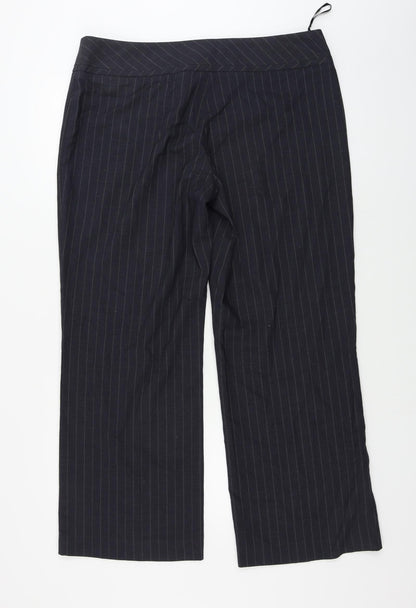Womens UK Size 16 Debenhams Regular Fit  Grey Trousers