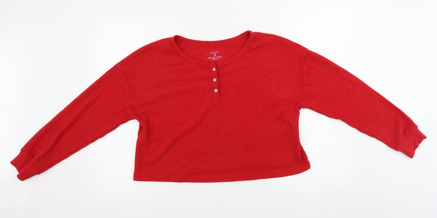 Primark  Womens Red   Pullover Jumper Size S