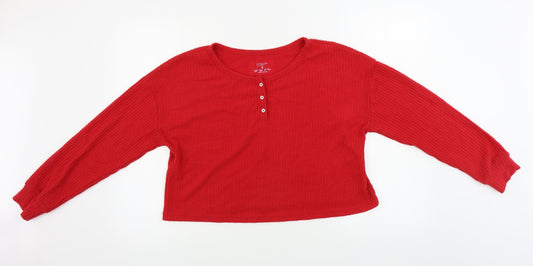 Primark  Womens Red   Pullover Jumper Size S