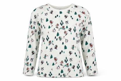Womens UK Size 14 love to lounge White Pullover Jumper