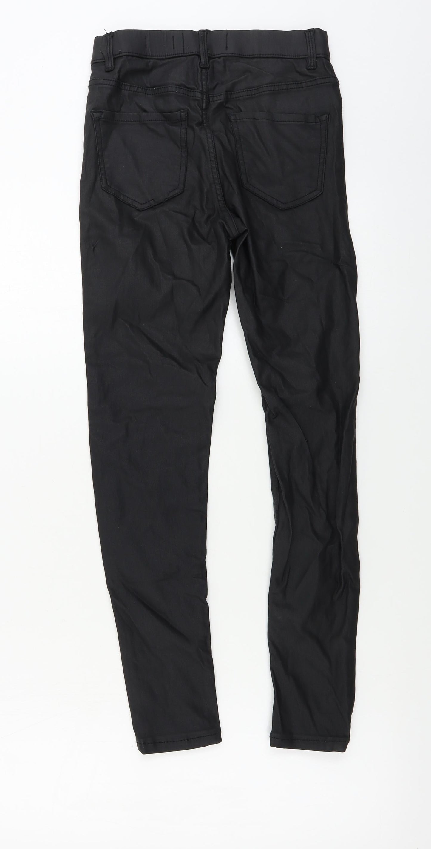 Womens UK Size 24 in Preworn Regular Fit Skinny Black Jeans