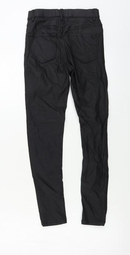 Womens UK Size 24 in Preworn Regular Fit Skinny Black Jeans