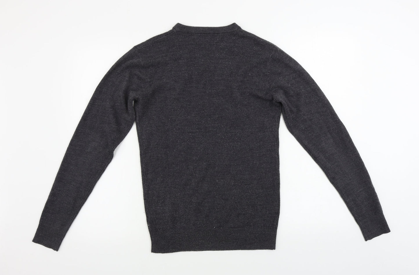 Womens UK Size S Easy Grey Pullover Jumper