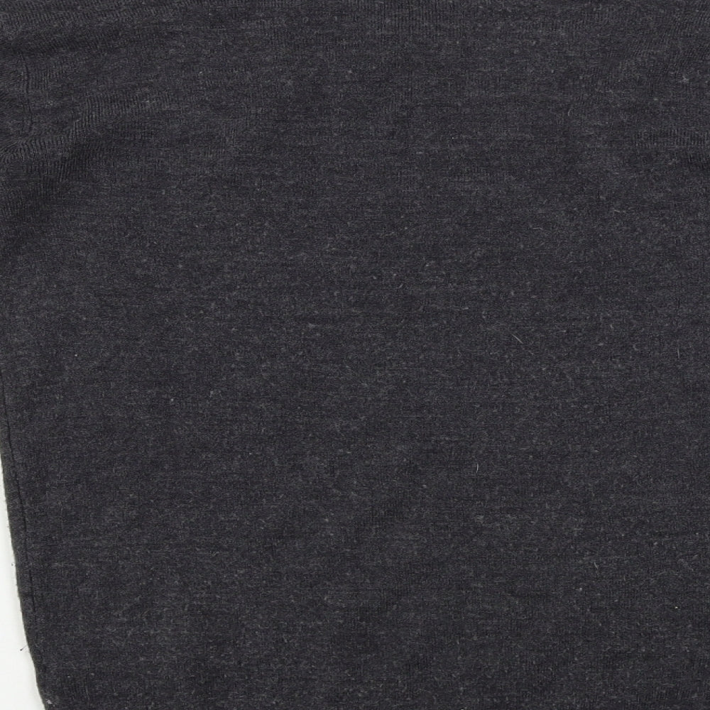 Womens UK Size S Easy Grey Pullover Jumper