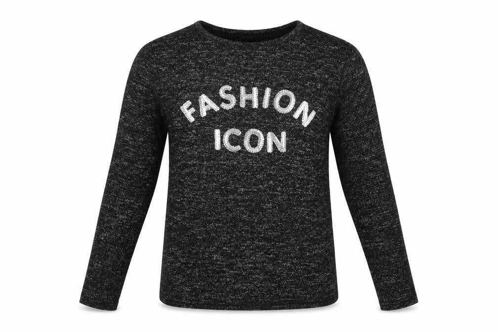 Primark Girls Black   Pullover Jumper Size 9-10 Years