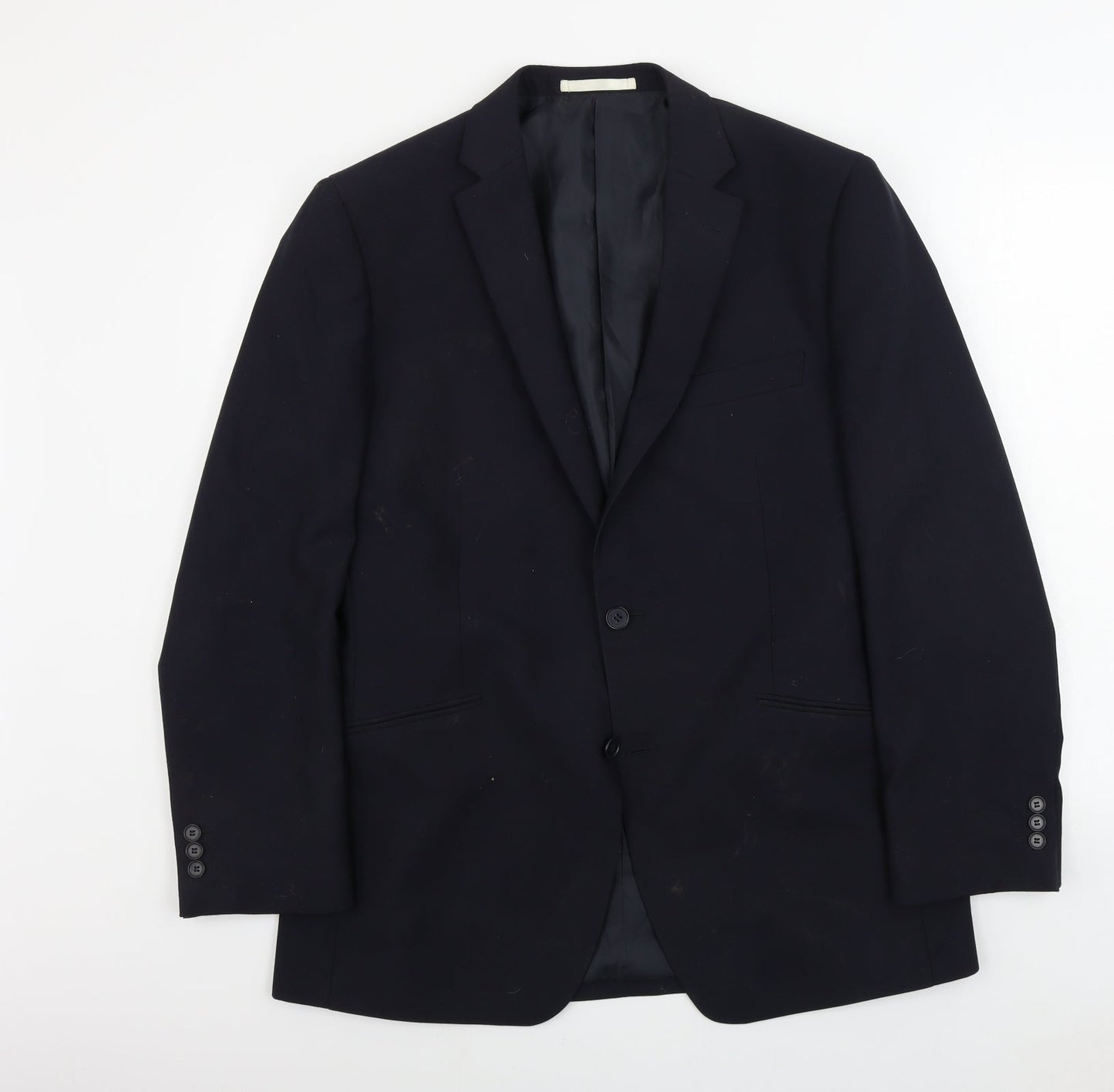 Mens UK Size 42 Burton Regular Blue Suit Jacket