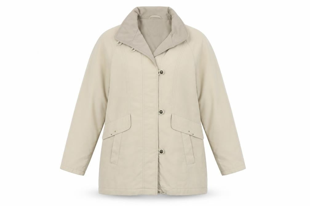 Womens UK Size S TELEMAC Beige Jacket