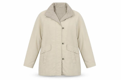 Womens UK Size S TELEMAC Beige Jacket