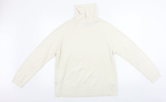 Womens UK Size 12 Atmosphere Beige Pullover Jumper