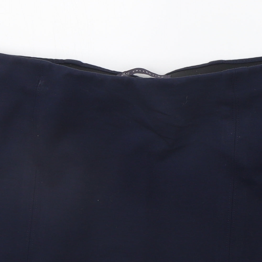 Marks and Spencer Womens Blue   A-Line Skirt Size 10
