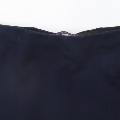 Marks and Spencer Womens Blue   A-Line Skirt Size 10