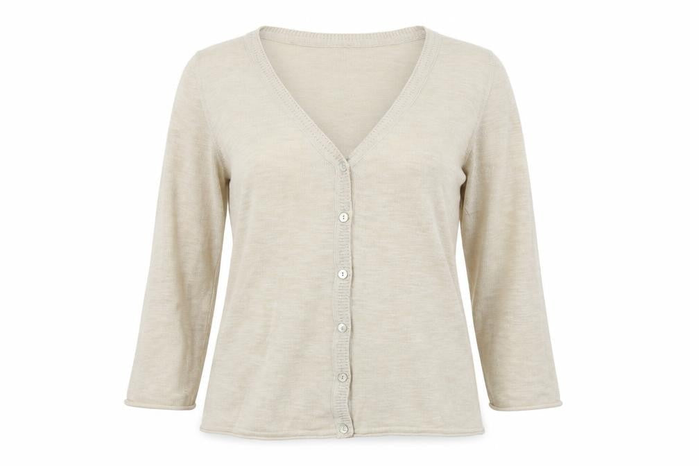 Womens UK Size M H&M Beige Pullover Jumper