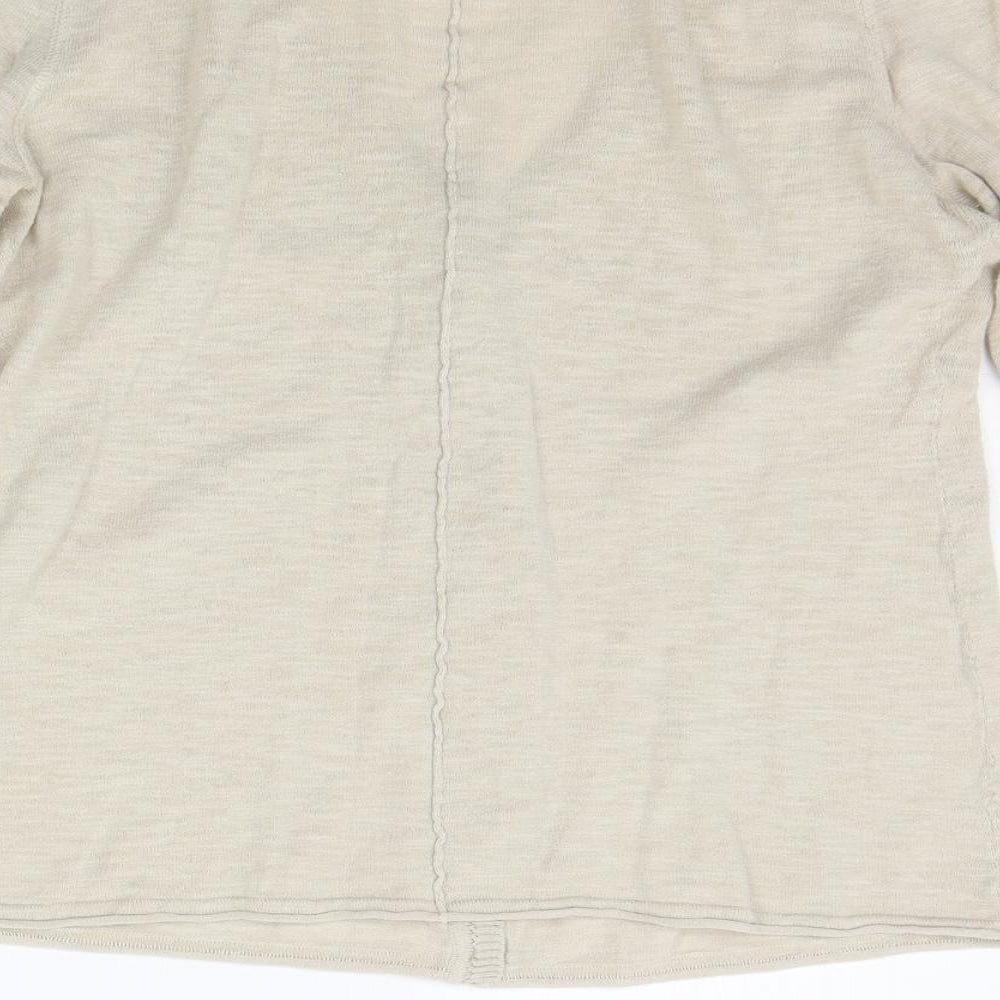 Womens UK Size M H&M Beige Pullover Jumper