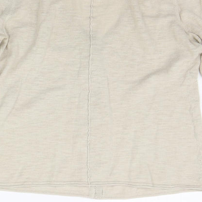 Womens UK Size M H&M Beige Pullover Jumper