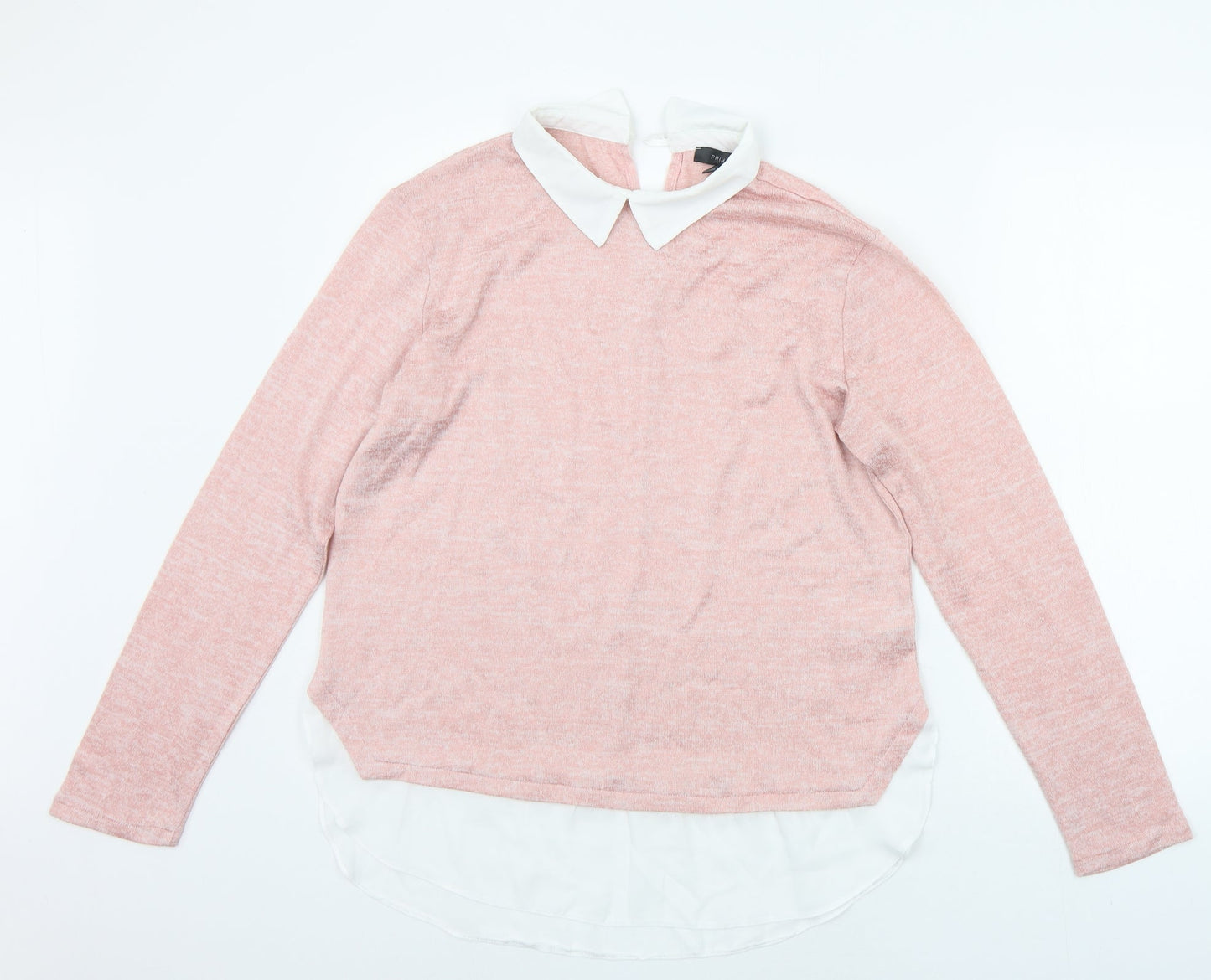 Primark Womens Pink   Pullover Jumper Size S