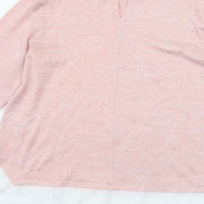 Primark Womens Pink   Pullover Jumper Size S
