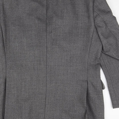 Womens UK Size 10 Marks and Spencer Regular Grey Suit Jacket