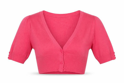 Marks & Spencer Womens Pink   Cardigan Jumper Size 8