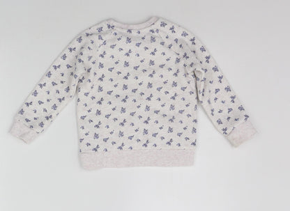 Primark Baby Yellow Geometric  Pullover Jumper Size 12-18 Months