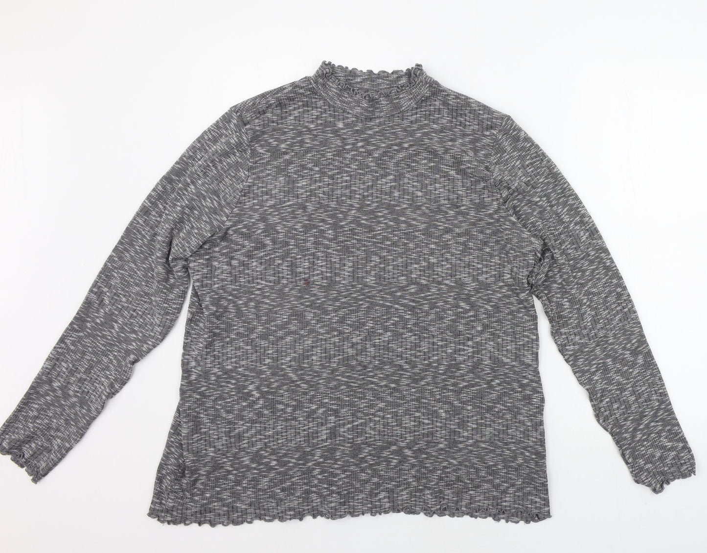 Womens UK Size 20 Papaya Grey Pullover Jumper