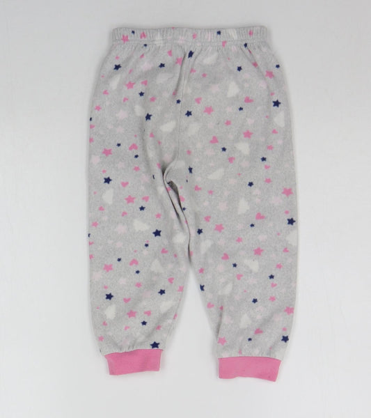 Primark Baby Grey Geometric   Pyjama Pants Size 24 Months