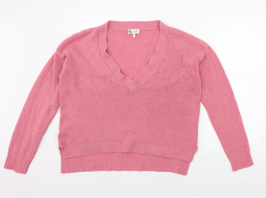 Womens UK Size 12 NEXT Pink Pullover Jumper