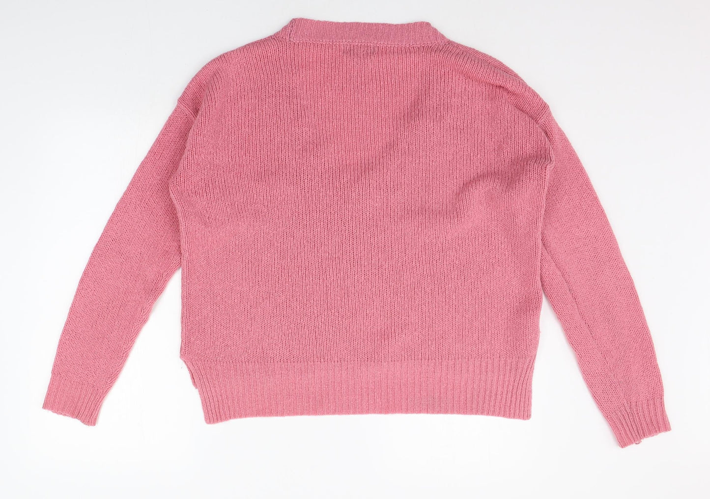 Womens UK Size 12 NEXT Pink Pullover Jumper