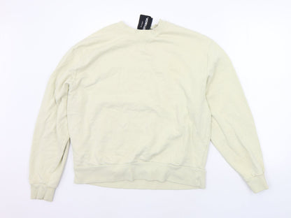 COLLUSION Womens Beige   Pullover Jumper Size M