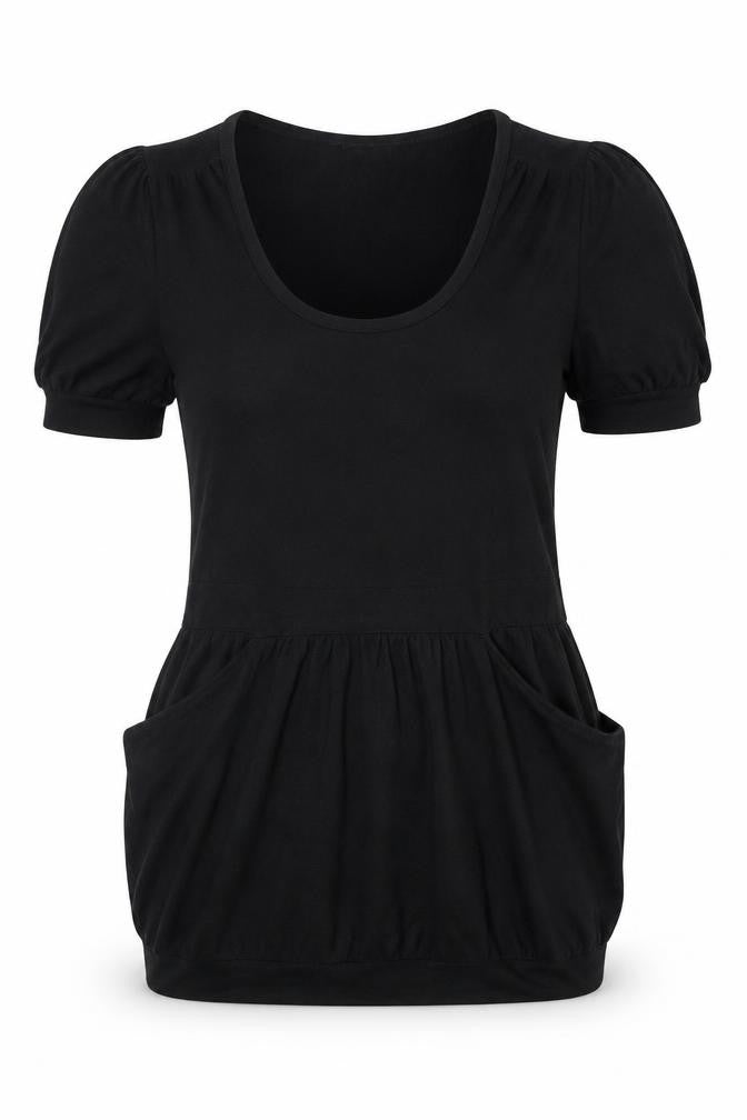 Womens UK Size 14 Warehouse Black Pullover Jumper
