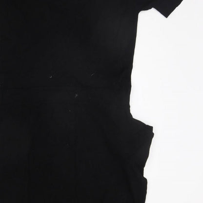 Womens UK Size 14 Warehouse Black Pullover Jumper