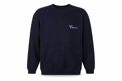 Mens UK Size L Uneek Blue Pullover Jumper