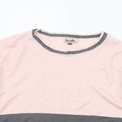 ARISTA Womens Pink   Pullover Jumper Size 10