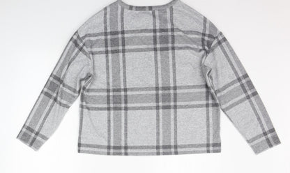 Womens UK Size 14 Marks and Spencer Grey Pullover Jumper