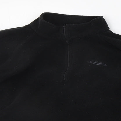 Womens UK Size S Mountain Life Black Pullover Jumper
