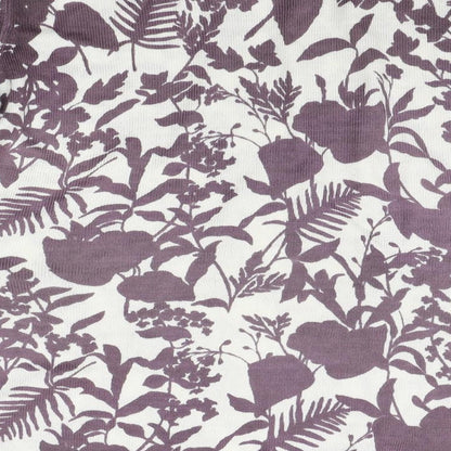 Soon Womens Purple Floral  Pullover Hoodie Size 12