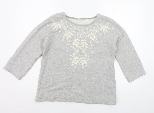 TU Womens Grey   Pullover Jumper Size 12