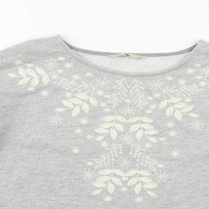 TU Womens Grey   Pullover Jumper Size 12