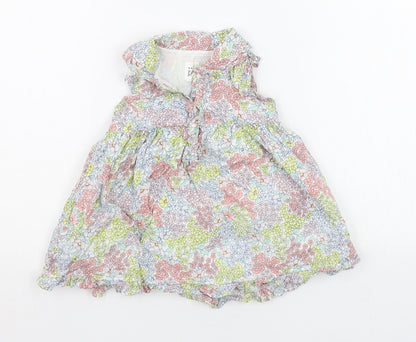Gap Baby Multicoloured Floral  A-Line  Size 6-9 Months