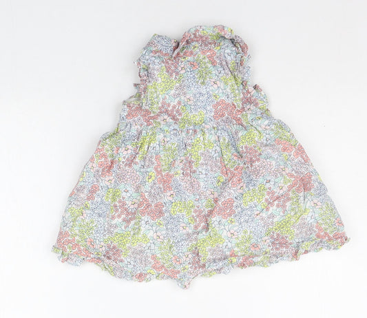 Gap Baby Multicoloured Floral  A-Line  Size 6-9 Months