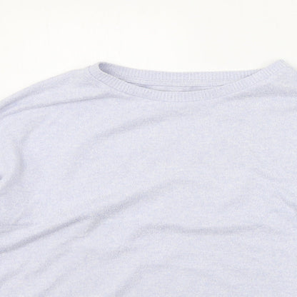 Primark Womens Blue Solid  Top Pyjama Top Size M