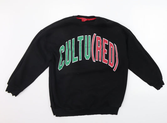 Primark Mens Black   Pullover Jumper Size XS