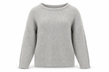 Womens UK Size 10 Atmosphere Grey Pullover Jumper