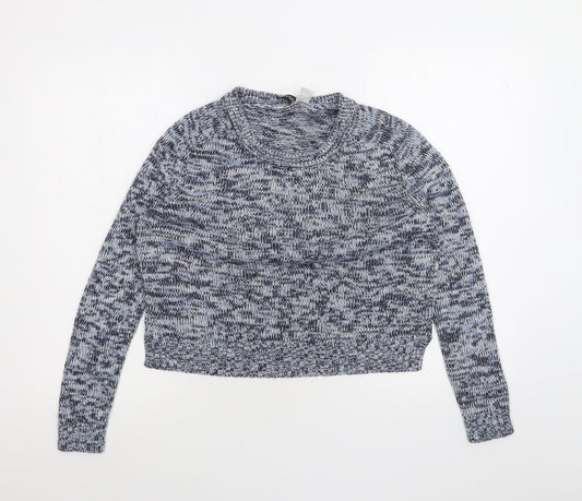 Womens UK Size S H&M Blue Pullover Jumper